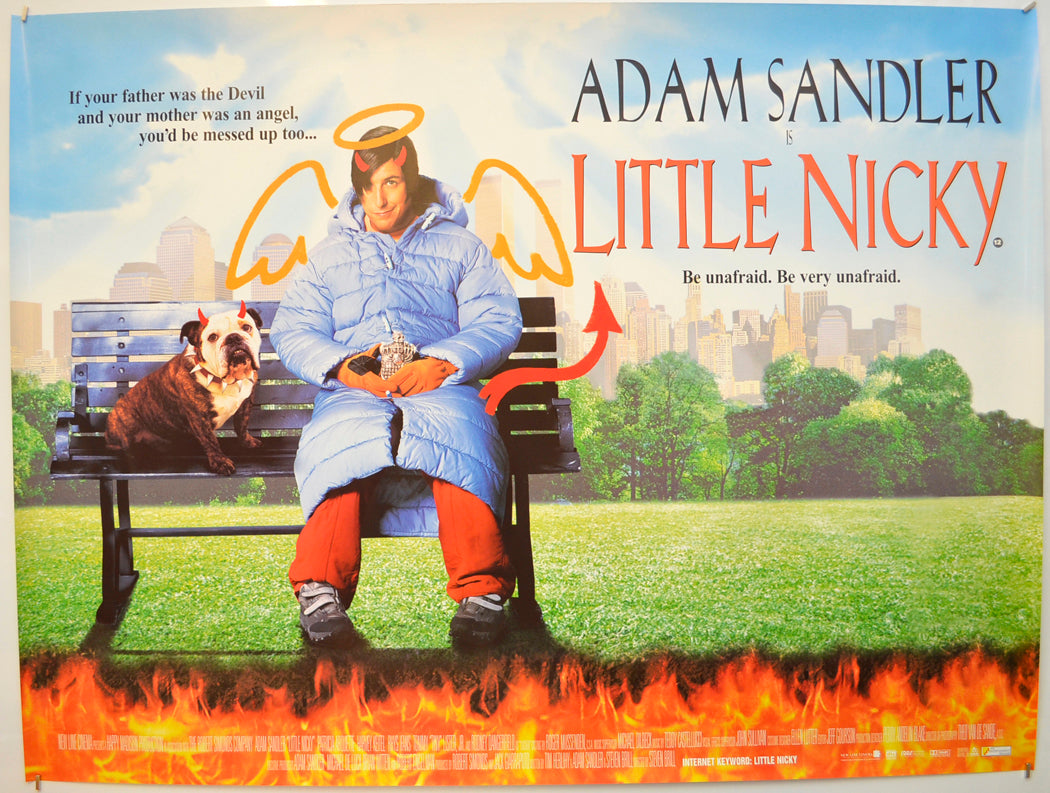 Little Nicky Original Quad Poster - Film Poster - Movie Poster