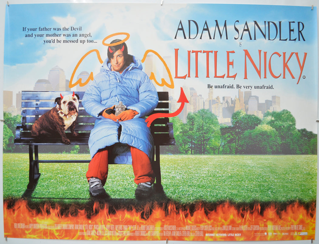 Little Nicky - Original Quad Poster - Film Poster - Movie Poster