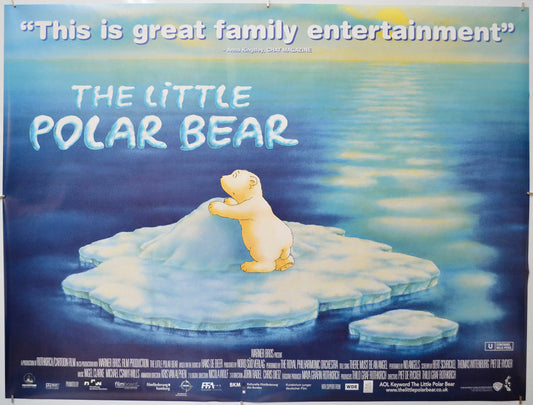 The Little Polar Bear Original Quad Poster - Film Poster - Movie Poster