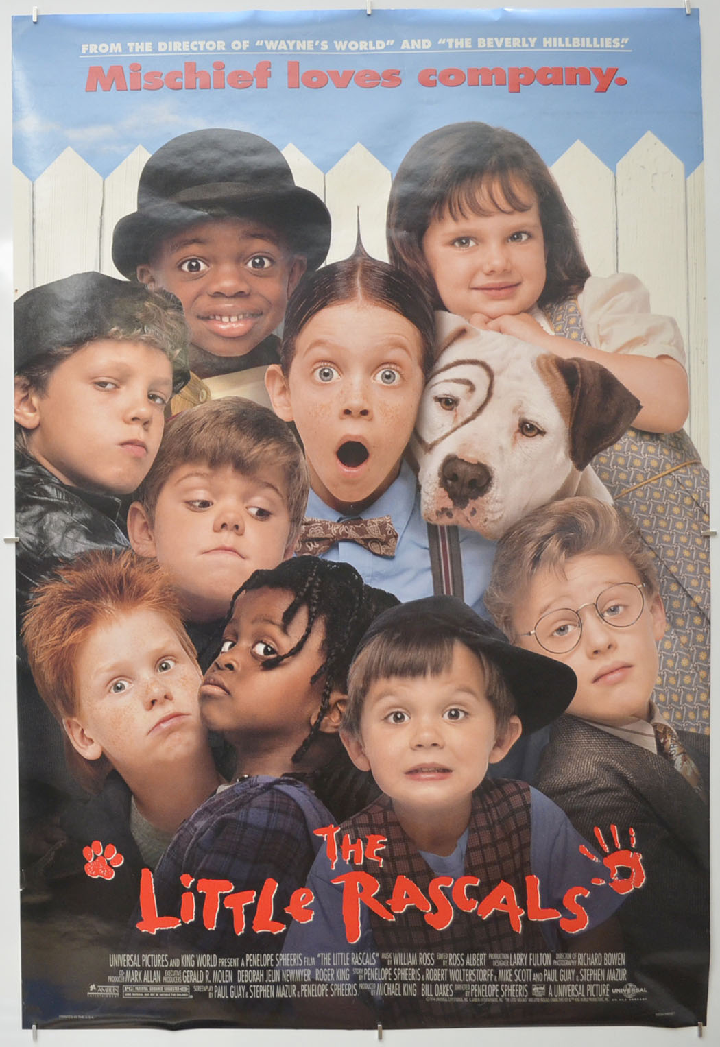 The Little Rascals Original One Sheet Poster - Film Poster - Movie Poster