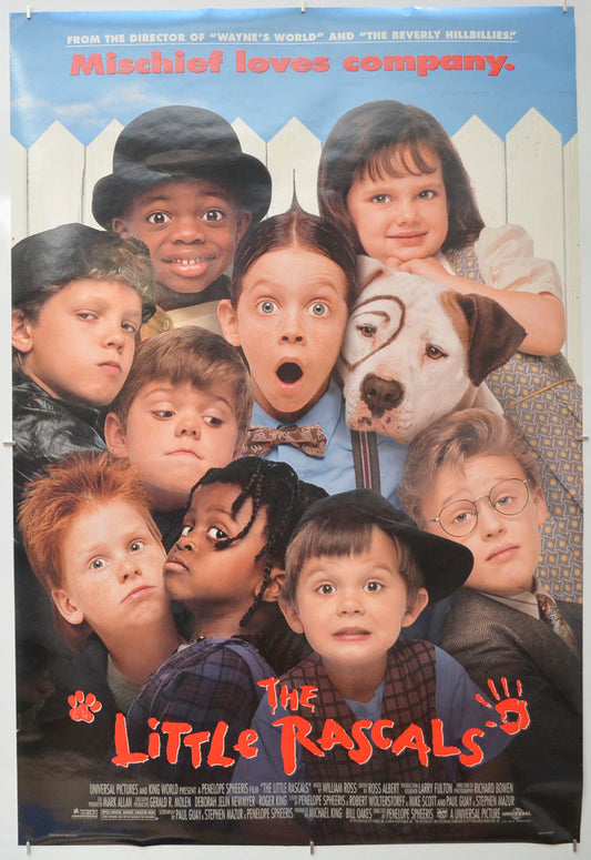 The Little Rascals Original One Sheet Poster - Film Poster - Movie Poster