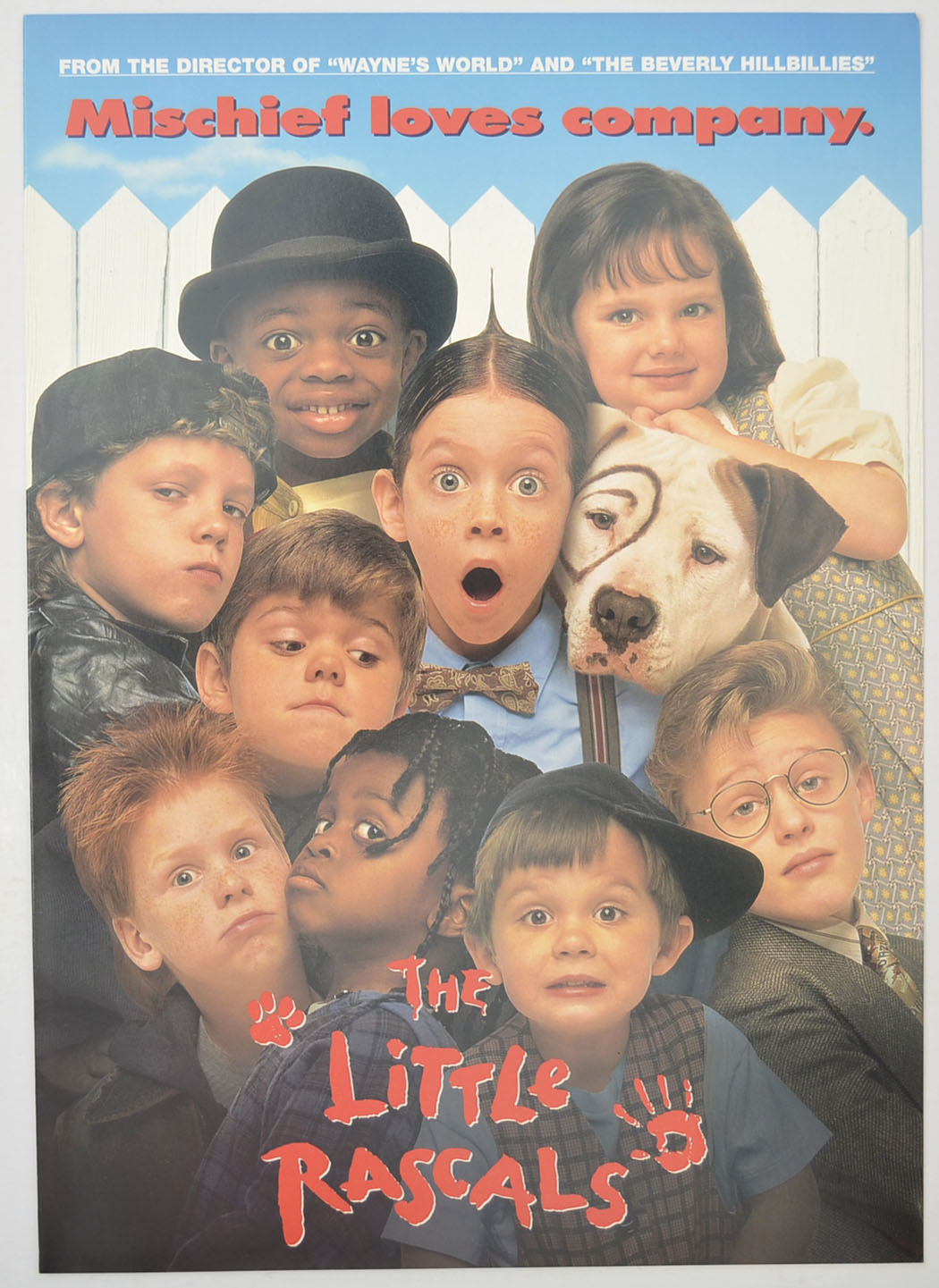 The Little Rascals Original Cinema Exhibitors Synopsis / Credits Booklet (UK)