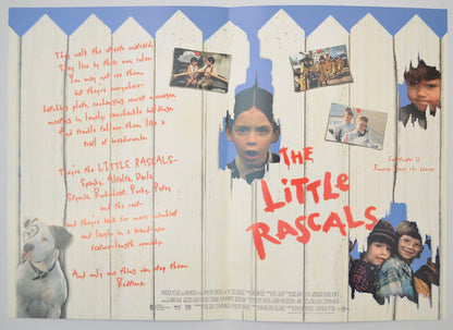 THE LITTLE RASCALS Cinema Exhibitors Synopsis Credits Booklet - INSIDE 