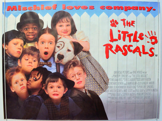 The Little Rascals Original British Quad Poster - Film Poster - Movie Poster 