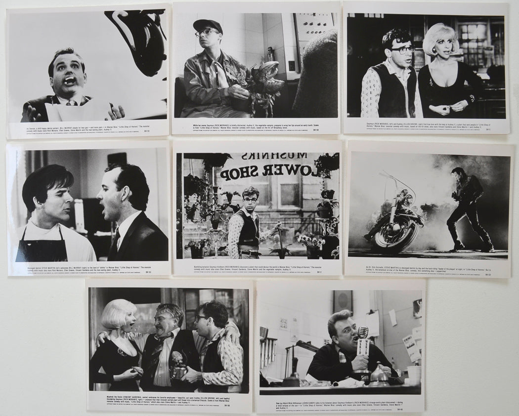 Little Shop Of Horrors  8 Original Black And White Press Stills 