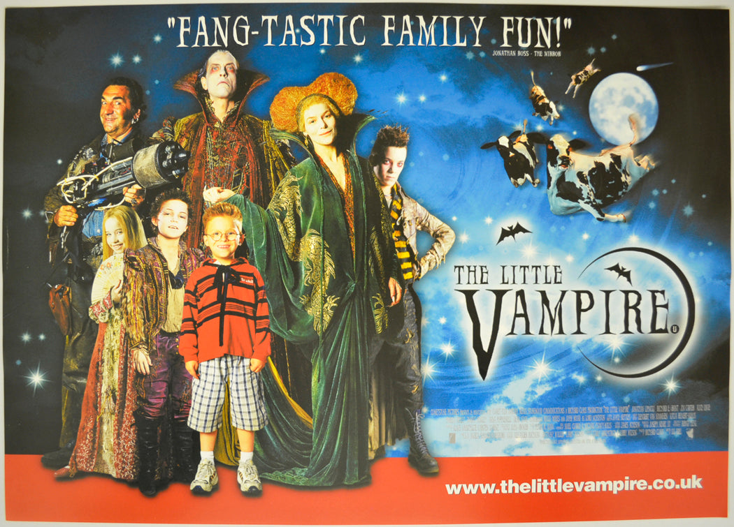 The Little Vampire Original Mini Quad Poster - Film Poster - Movie Poster