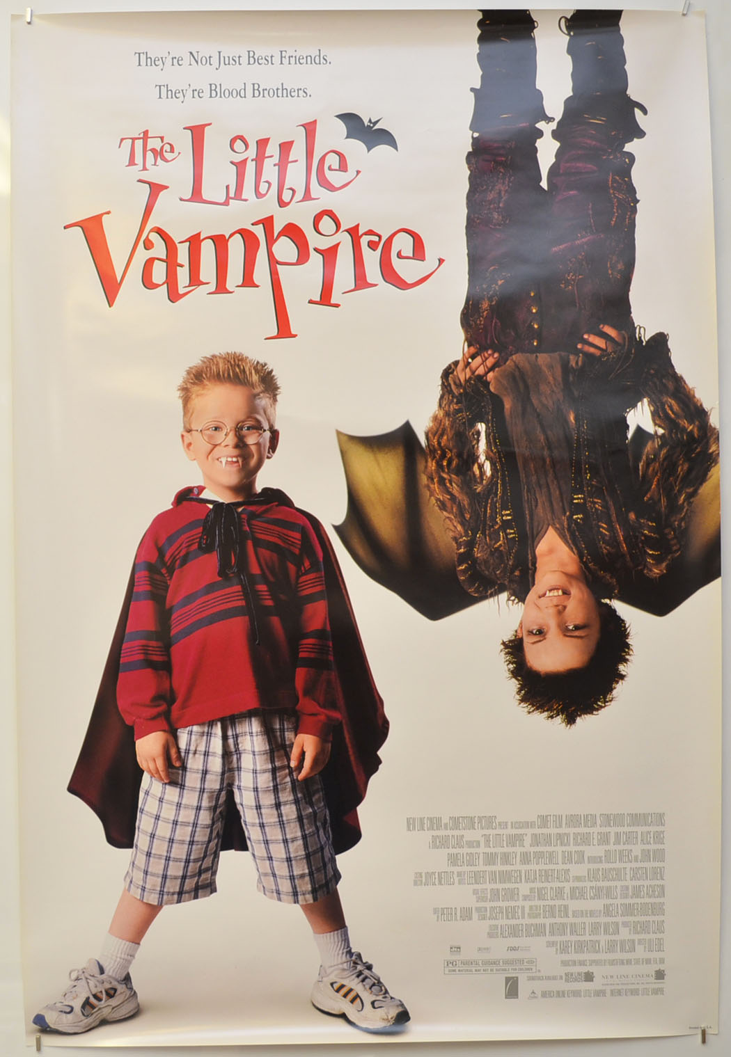 The Little Vampire Original One Sheet Poster - Film Poster - Movie Poster