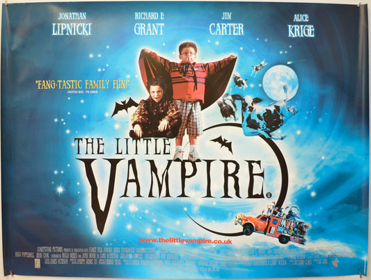 The Little Vampire Original Quad Poster - Film Poster - Movie Poster