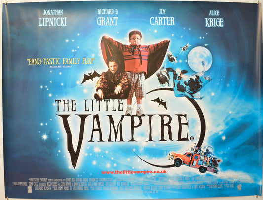 The Little Vampire Original Quad Poster - Film Poster - Movie Poster