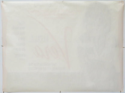 Little Vera (Back) Cinema Quad Movie Poster 