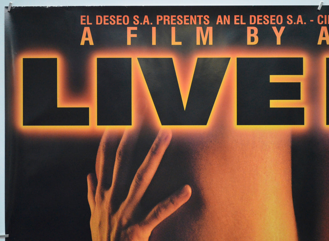 LIVE FLESH (Top Left) Cinema Quad Movie Poster 