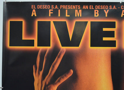 LIVE FLESH (Top Left) Cinema Quad Movie Poster 