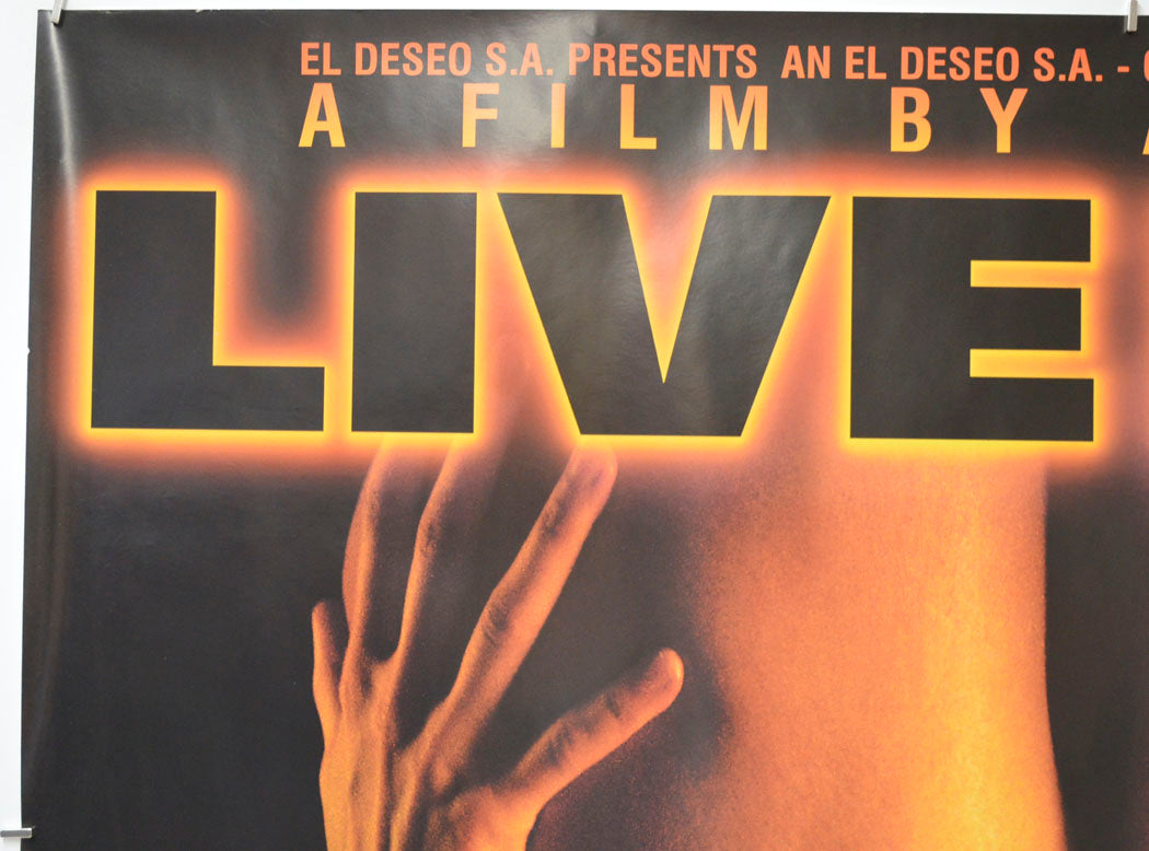 LIVE FLESH (Top Left) Cinema Quad Movie Poster 