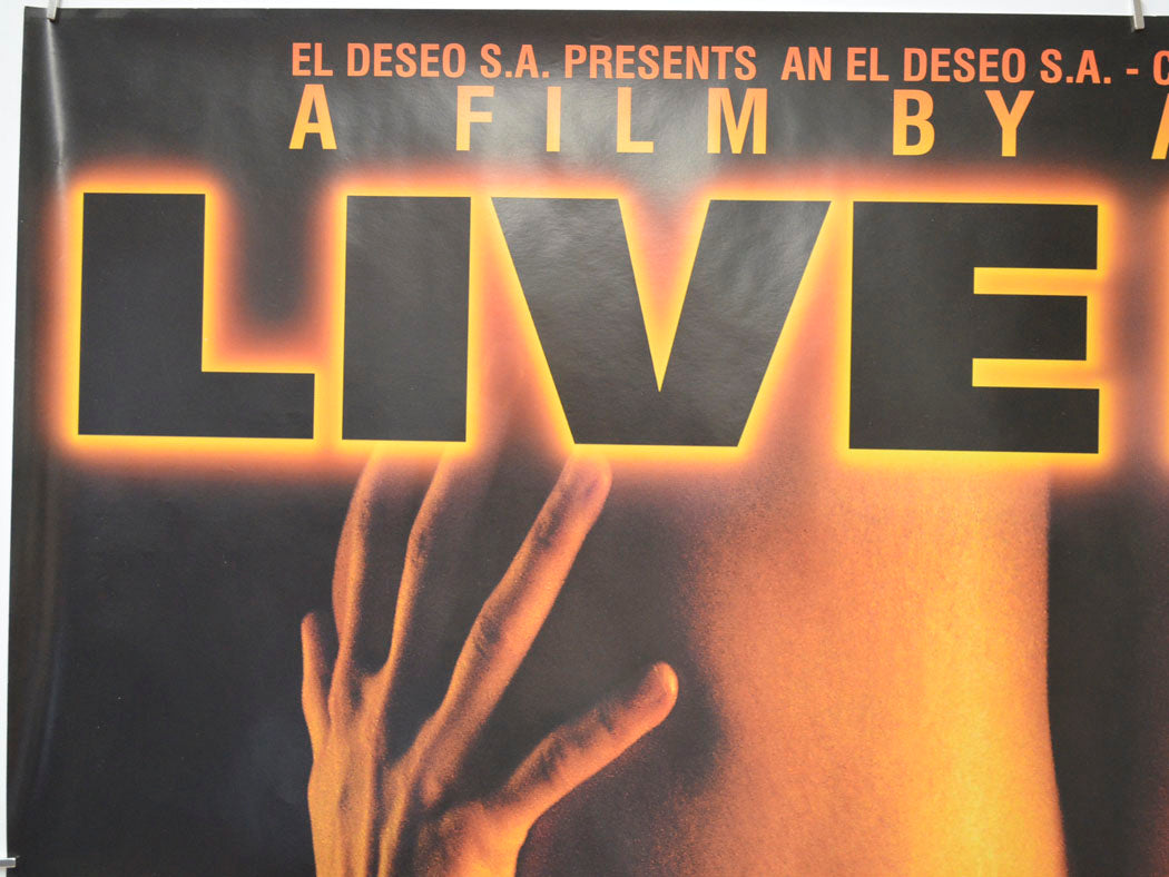 LIVE FLESH (Top Left) Cinema Quad Movie Poster 