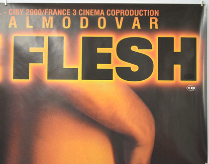 LIVE FLESH (Top Right) Cinema Quad Movie Poster 