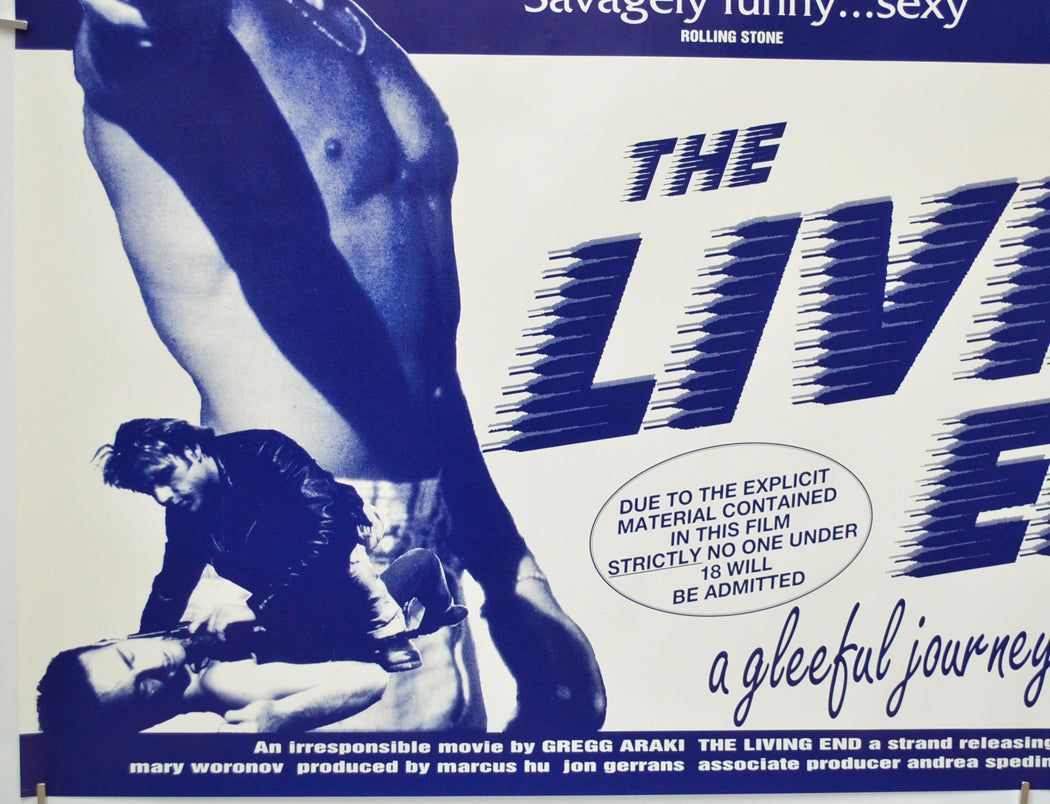 THE LIVING END (Bottom Left) Cinema Quad Movie Poster 