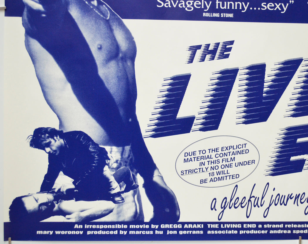 THE LIVING END (Bottom Left) Cinema Quad Movie Poster 