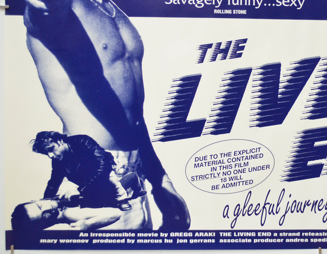 THE LIVING END (Bottom Left) Cinema Quad Movie Poster 