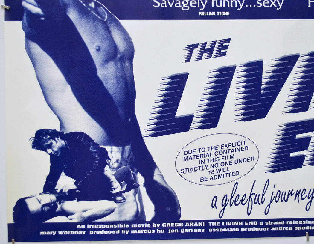 THE LIVING END (Bottom Left) Cinema Quad Movie Poster 