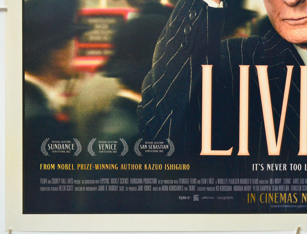 Living (Bottom Left) Cinema Quad Movie Poster 