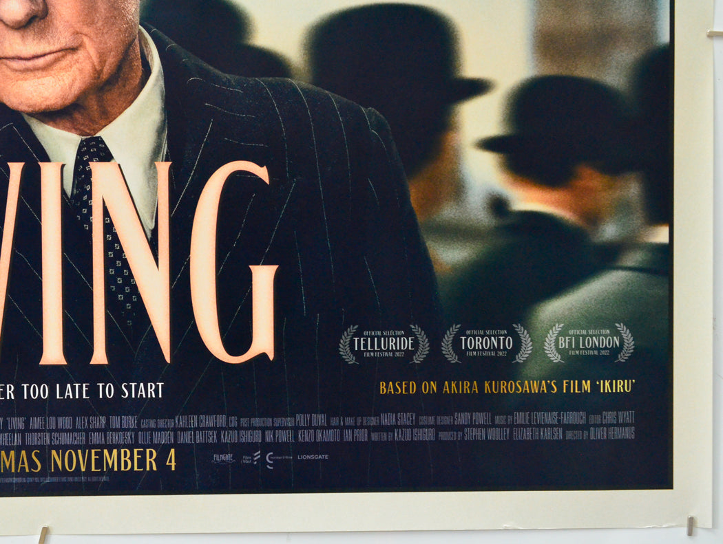 Living (Bottom Right) Cinema Quad Movie Poster 