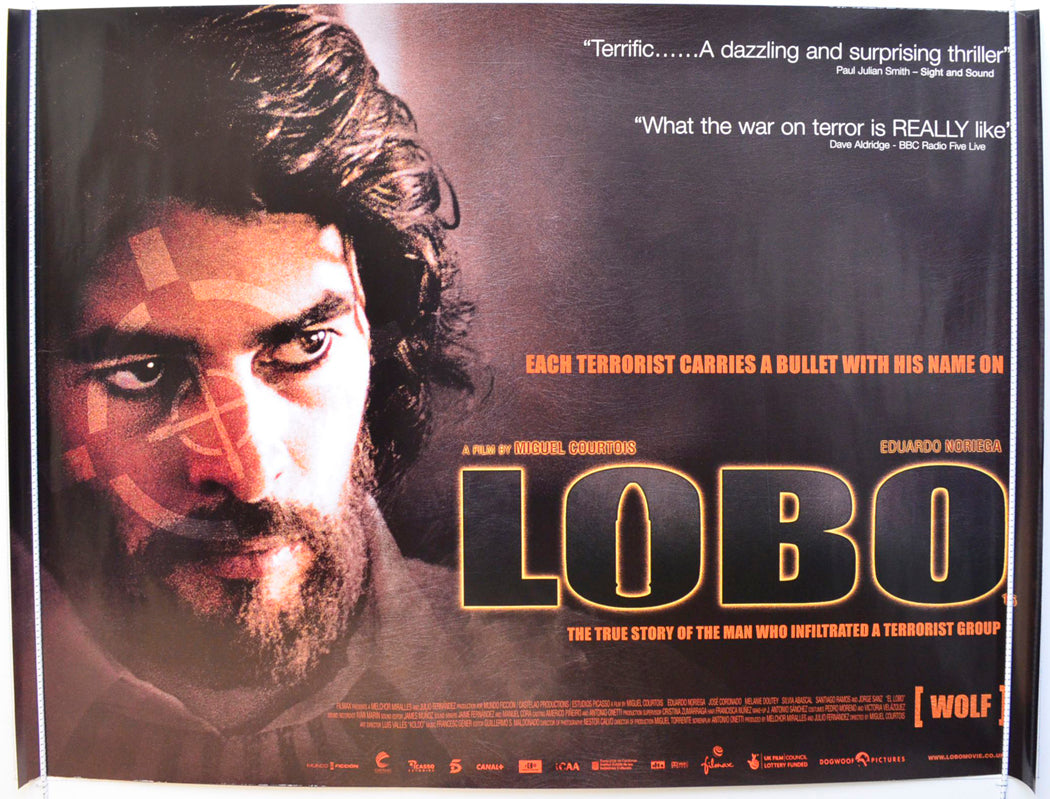 Lobo  (a.k.a. Wolf)   Original British Quad Poster - Film Poster - Movie Poster 