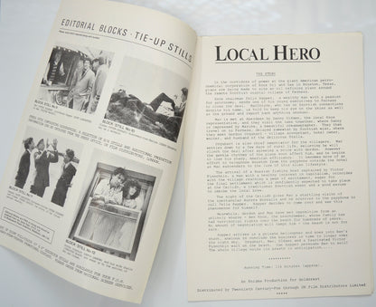 LOCAL HERO Cinema Exhibitors Campaign Pressbook - INSIDE 