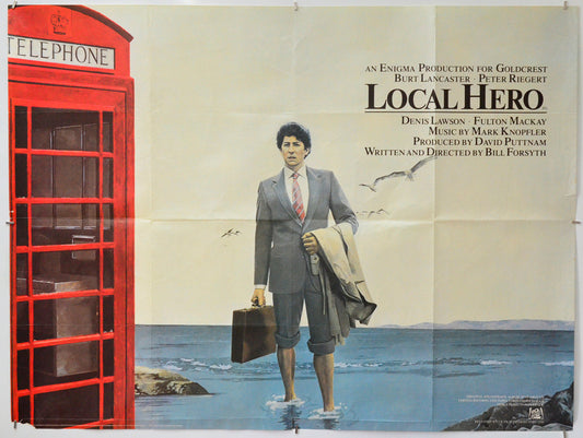 Local Hero - Original Quad Poster - Film Poster - Movie Poster