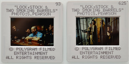 Lock Stock And Two Smoking Barrels (Slides 1 and 2) Original 35mm Slides - Cinema Press Slides
