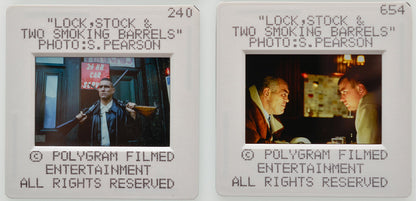 Lock Stock And Two Smoking Barrels (Slides 3 and 4) Original 35mm Slides - Cinema Press Slides