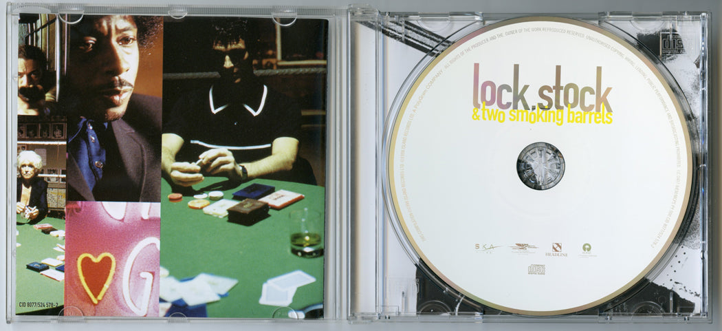 LOCK, STOCK AND TWO SMOKING BARRELS Original CD Soundtrack (Inside) 