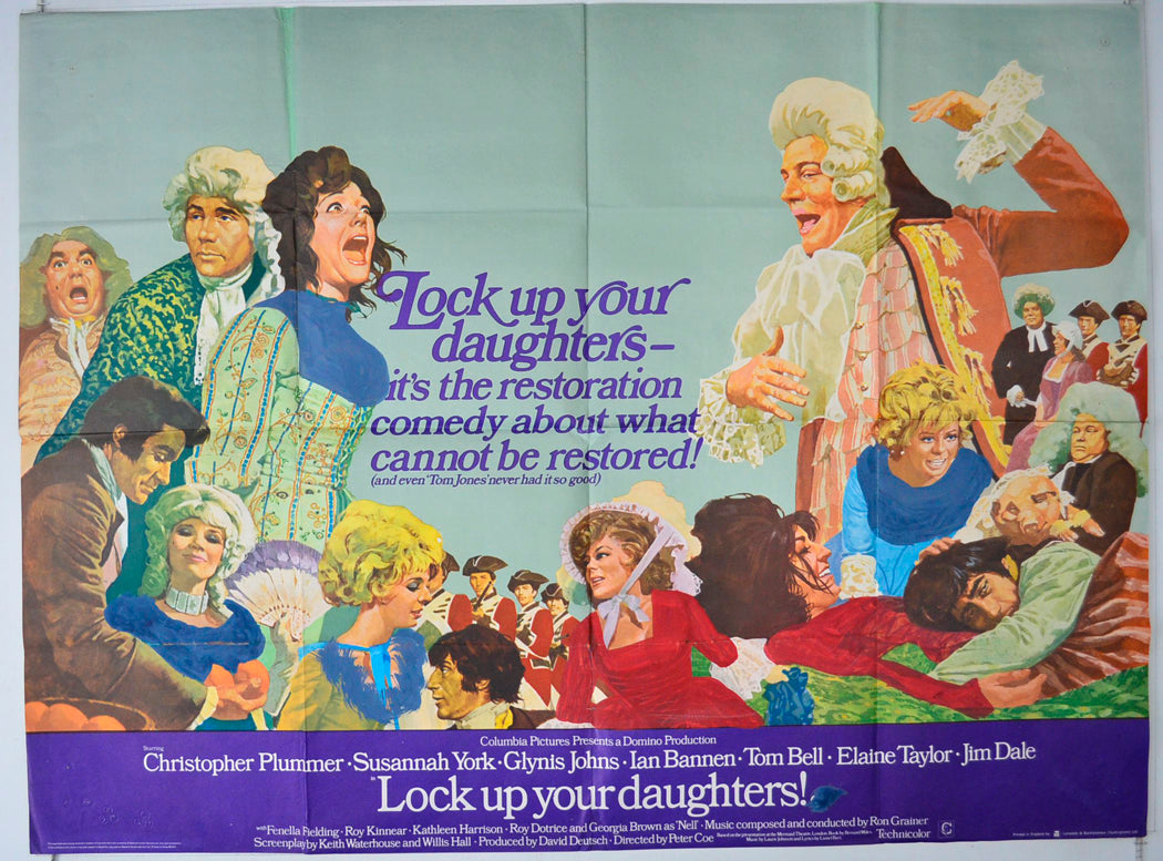 Lock Up Your Daughters Original British Quad Poster - Movie Poster