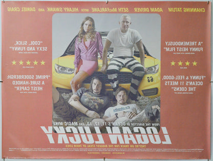 Logan Lucky (Back) Cinema Quad Movie Poster 