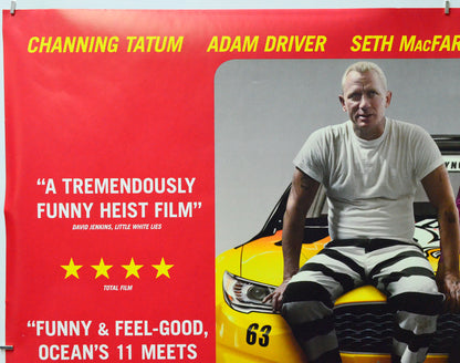 Logan Lucky (Top Left) Cinema Quad Movie Poster 