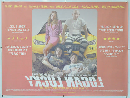 Logan Lucky (Back) Cinema Quad Movie Poster 