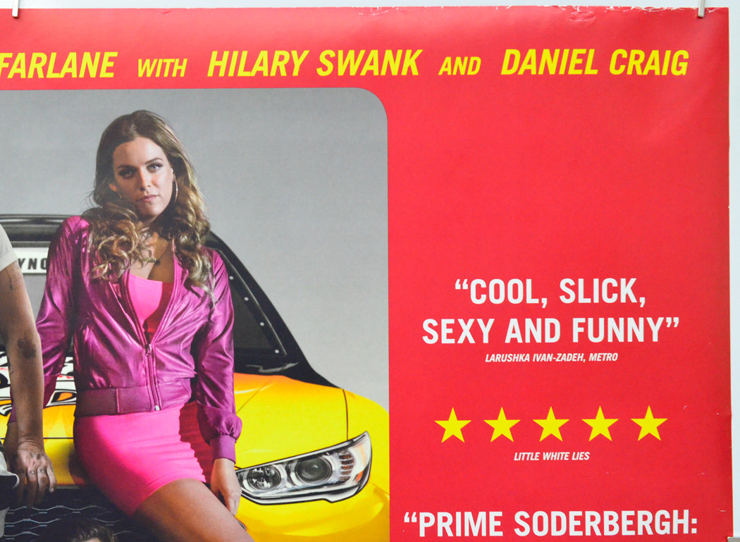 Logan Lucky (Top Right) Cinema Quad Movie Poster 