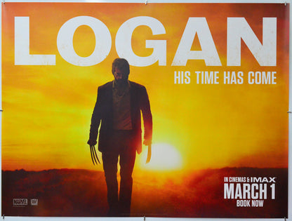 Logan - Original Quad Poster - Film Poster - Movie Poster