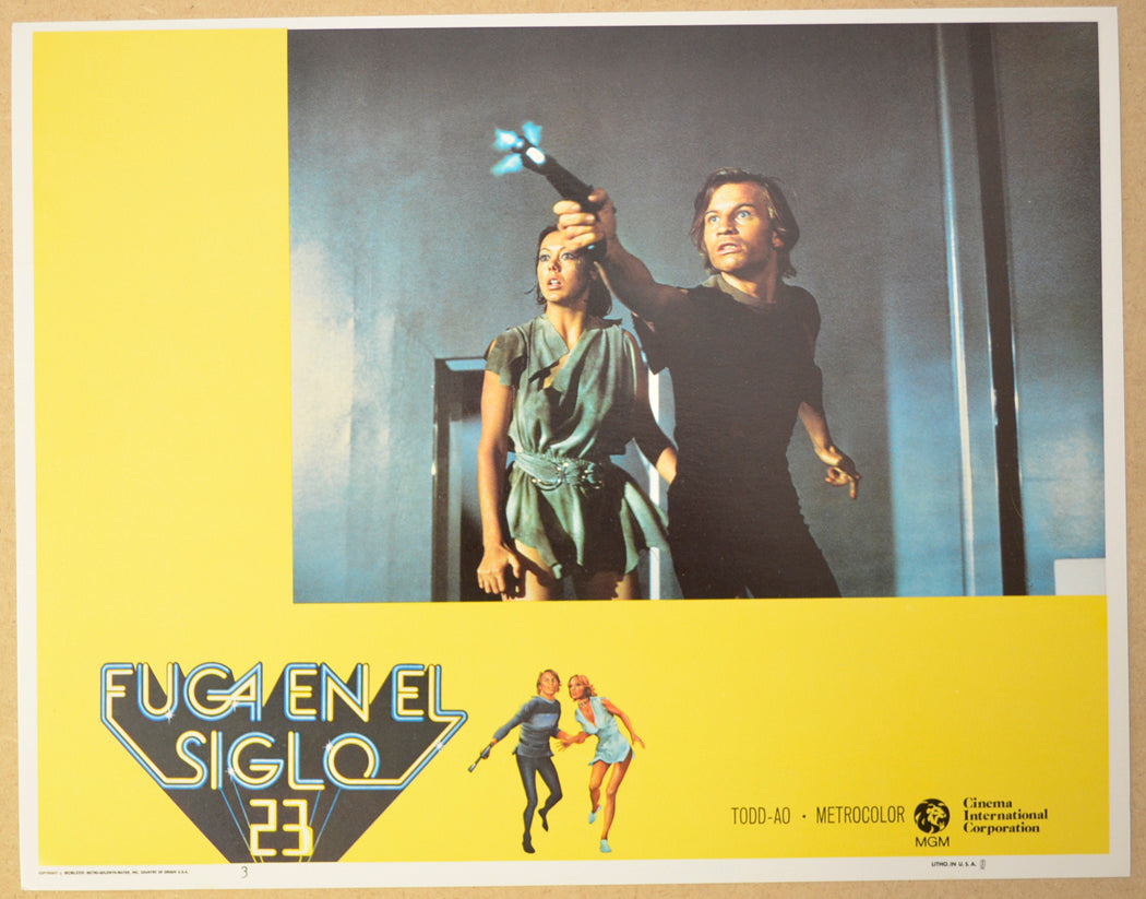 LOGAN’S RUN (Card 3) Cinema Lobby Card Set 