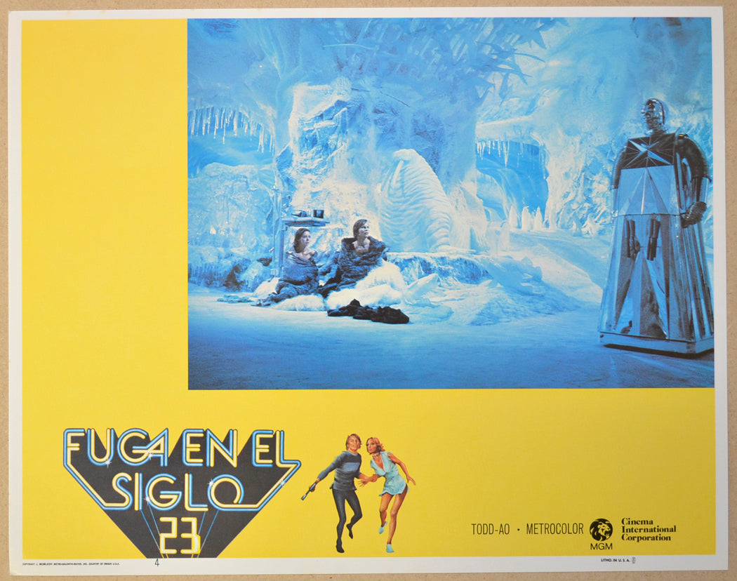 LOGAN’S RUN (Card 4) Cinema Lobby Card Set 