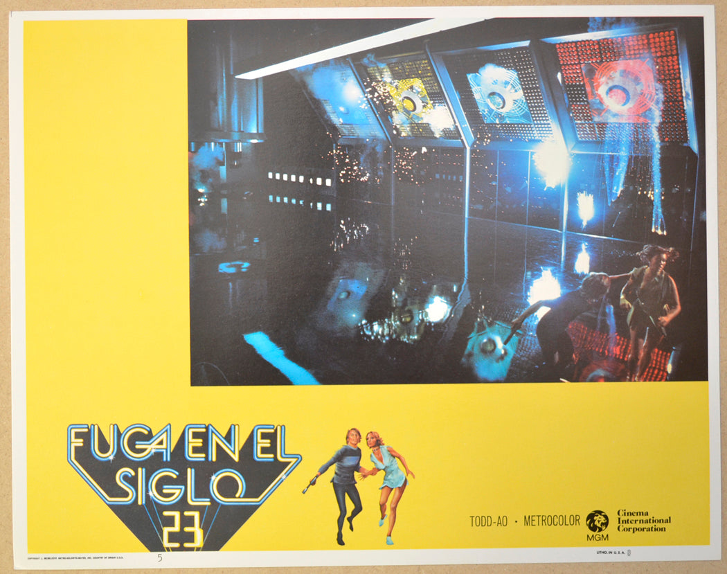 LOGAN’S RUN (Card 5) Cinema Lobby Card Set 