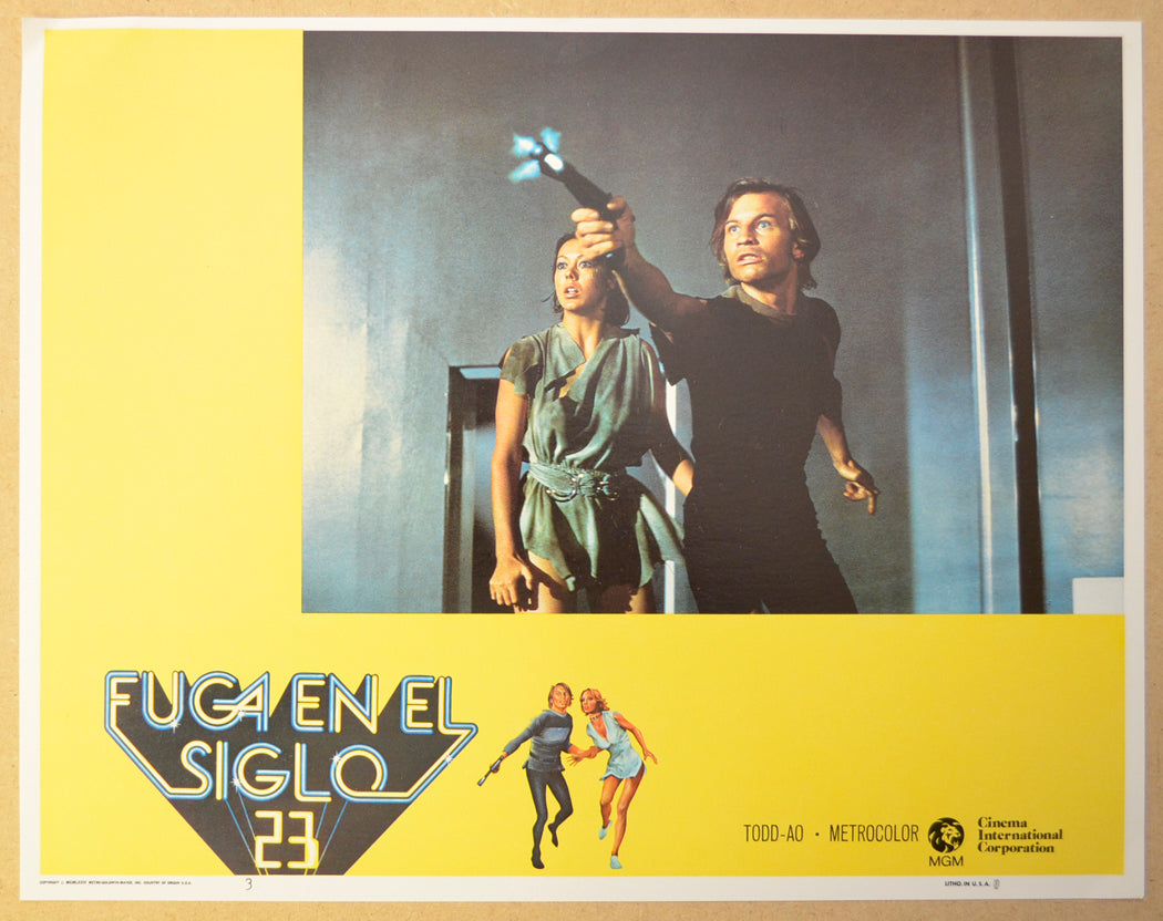 LOGAN’S RUN (Card 3) Cinema Lobby Card Set 