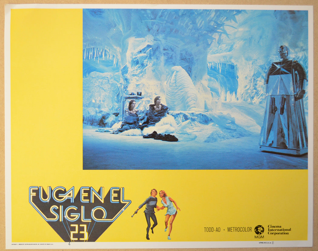 LOGAN’S RUN (Card 4) Cinema Lobby Card Set 