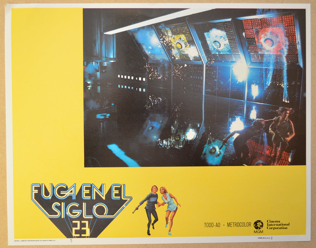 LOGAN’S RUN (Card 5) Cinema Lobby Card Set 