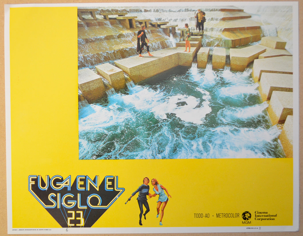 LOGAN’S RUN (Card 6) Cinema Lobby Card Set 