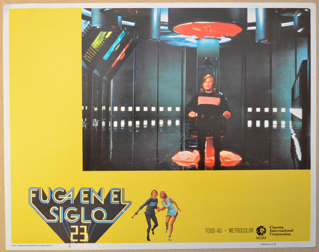 LOGAN’S RUN (Card 8) Cinema Lobby Card Set 