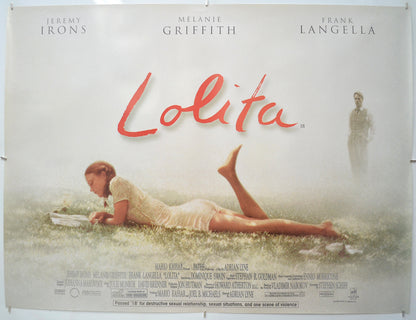 Lolita Original Quad Poster - Film Poster - Movie Poster