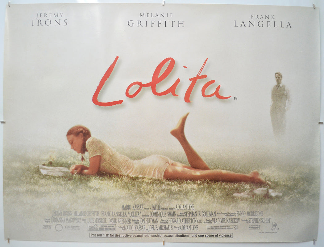 Lolita Original Quad Poster - Film Poster - Movie Poster