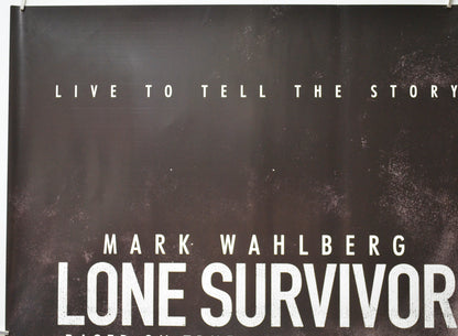 LONE SURVIVOR (Top Left) Cinema Quad Movie Poster 