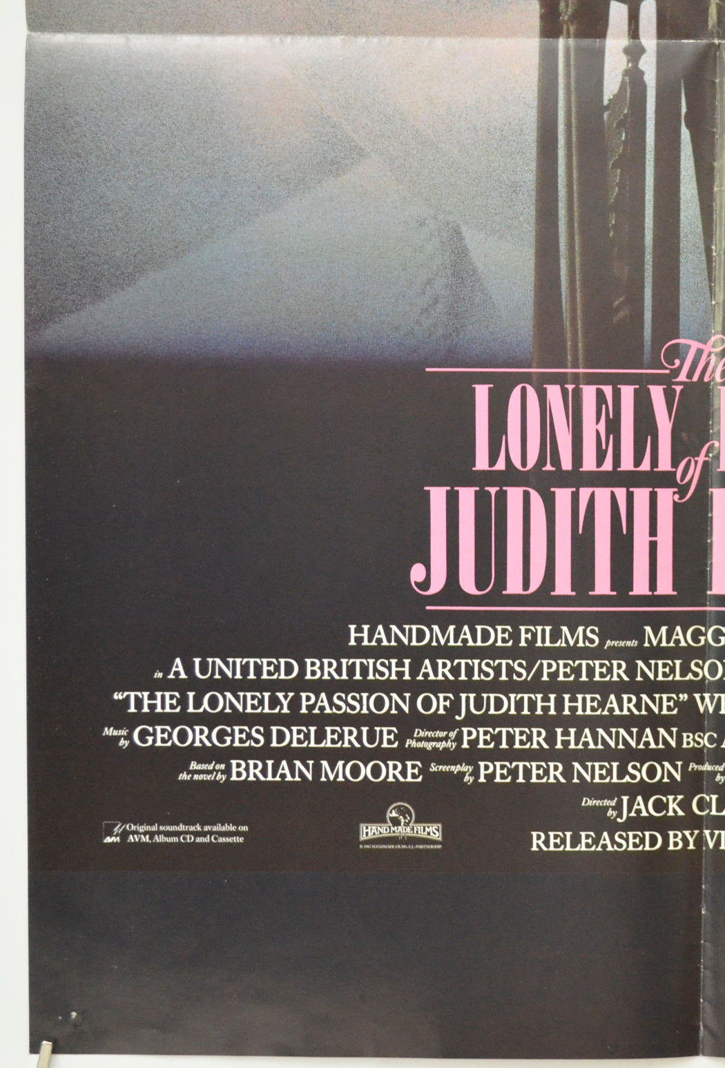 THE LONELY PASSION OF JUDITH HEARNE (Bottom Left) Cinema Double Crown Movie Poster 