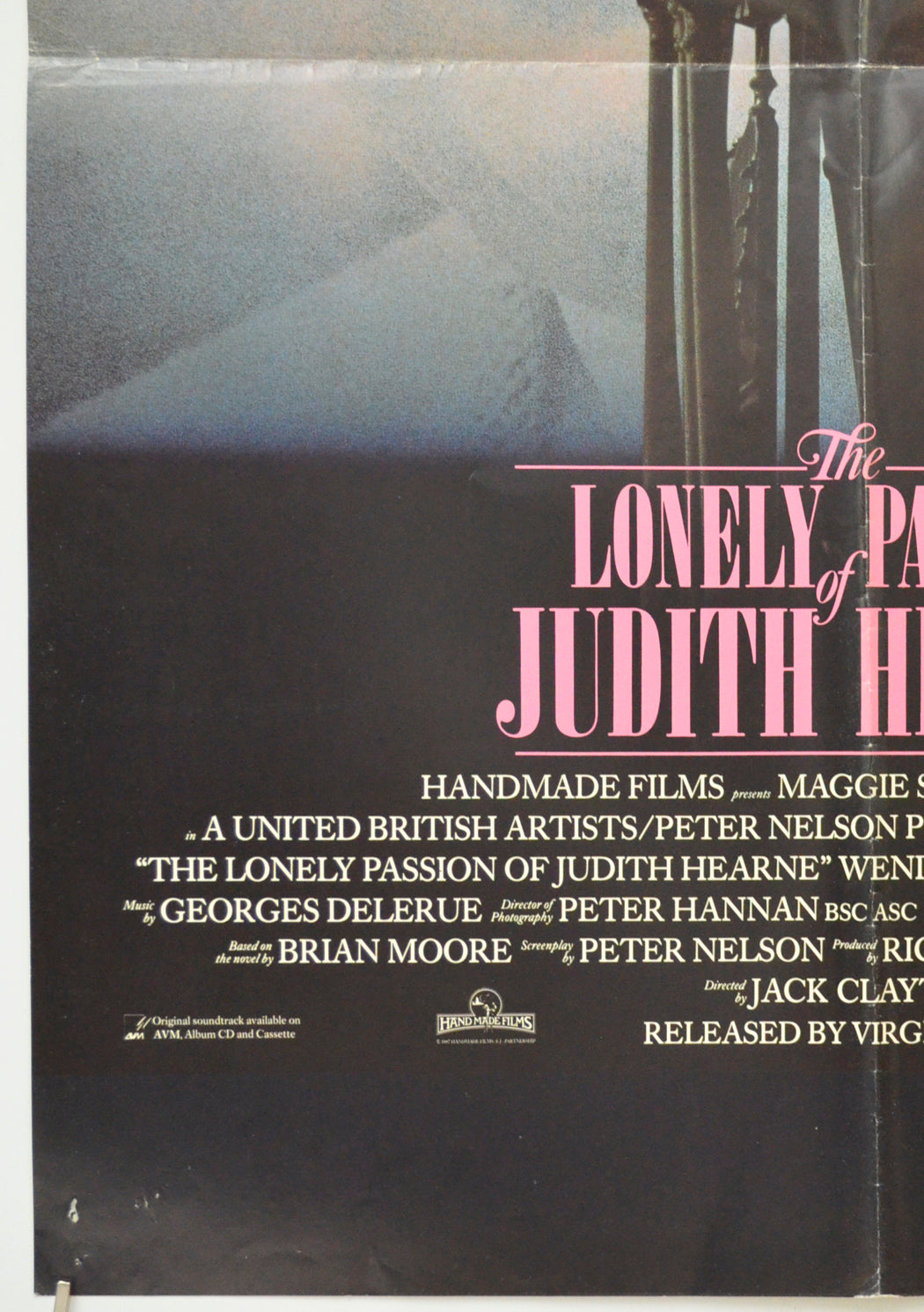 THE LONELY PASSION OF JUDITH HEARNE (Bottom Left) Cinema Double Crown Movie Poster 